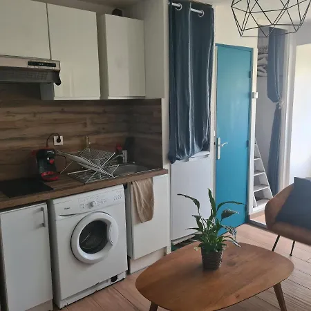 Apartmán T2 27m² Meuble Vue Mer, 50m De La