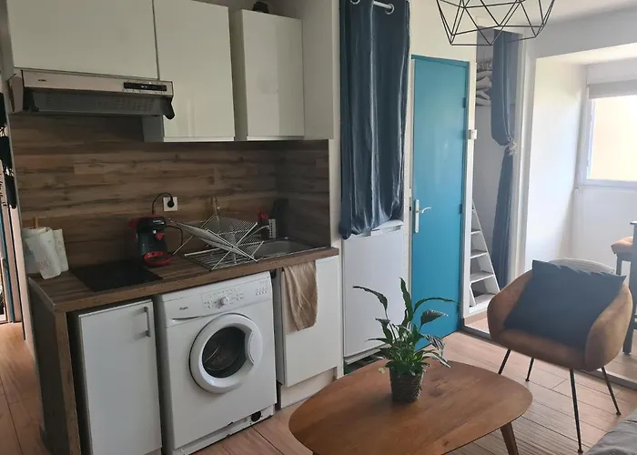 Lägenhet T2 27m² Meuble Vue Mer, 50m De La
